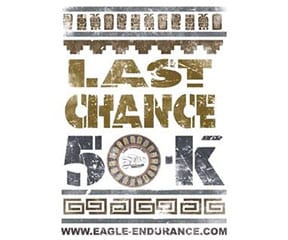 Last Chance 50K Trail Run logo on RaceRaves