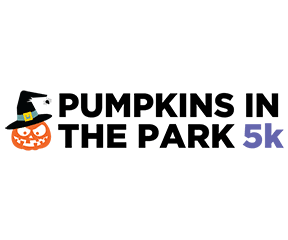 Pumpkins in the Park 5K logo on RaceRaves