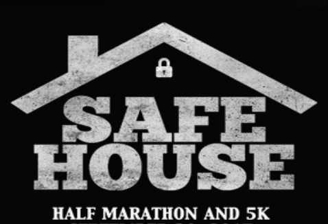 Safe House Half Marathon and 5K logo on RaceRaves