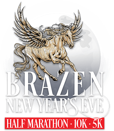 Brazen New Year’s Eve Half Marathon, 10K & 5K logo on RaceRaves