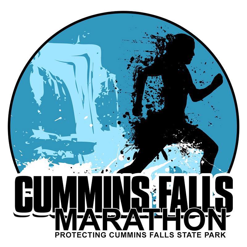 Cummins Falls Marathon logo on RaceRaves