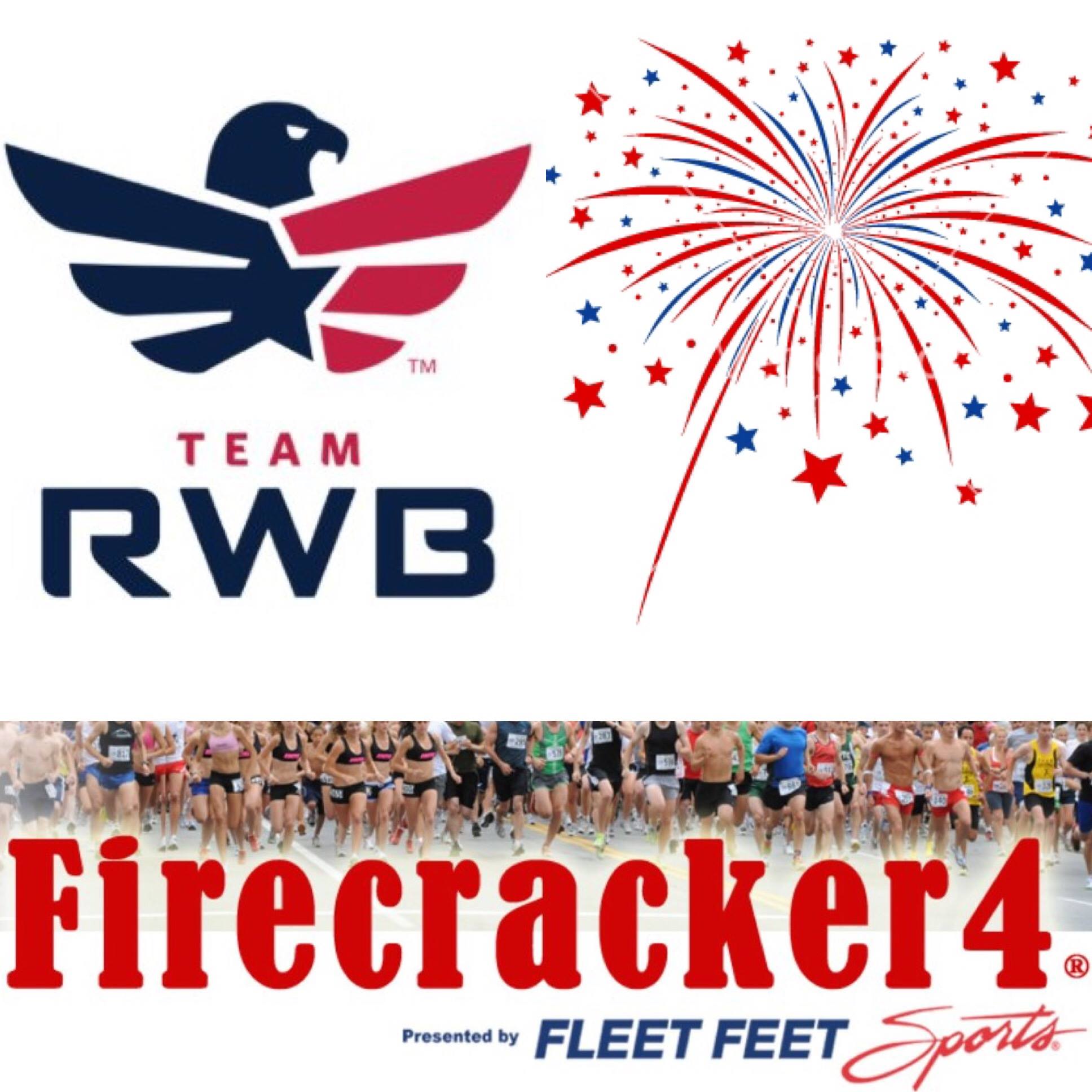 Firecracker 4 Mile (CA) logo on RaceRaves