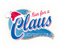 Run for a Claus logo on RaceRaves