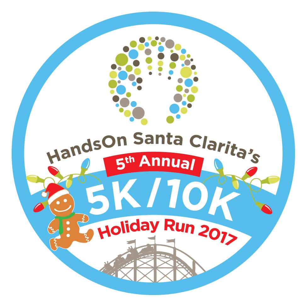 Hands on Santa Clarita 5k/10k Holiday Run logo on RaceRaves