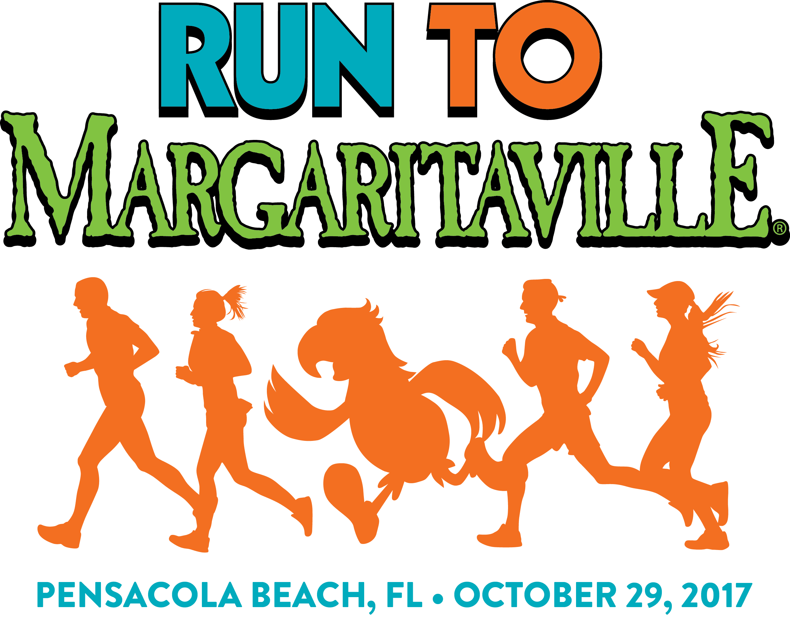 Run to Margaritaville logo on RaceRaves
