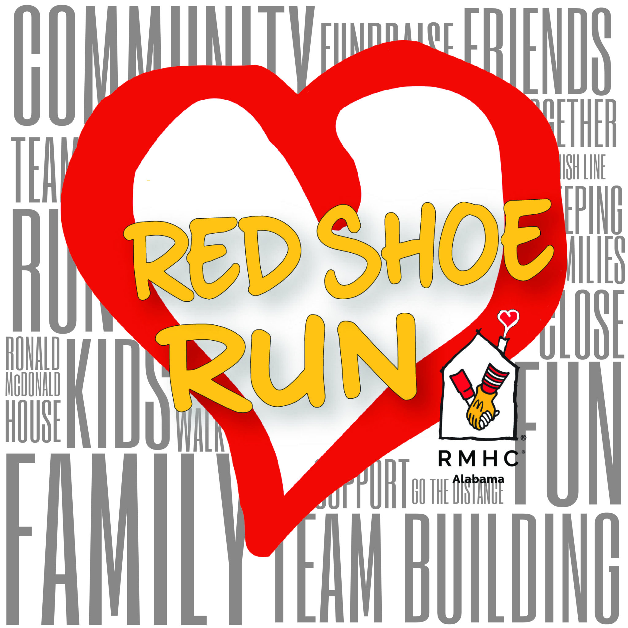 Red Shoe Run Alabama logo on RaceRaves