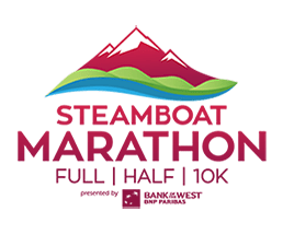 Steamboat Marathon & Half Marathon logo on RaceRaves