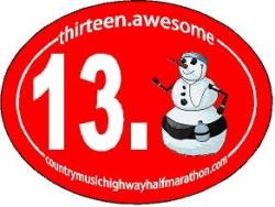 Christmas on the Country Music Highway Half Marathon logo on RaceRaves