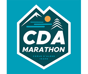 Coeur d’Alene Marathon (CDA Marathon) logo on RaceRaves