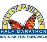 Papillion Half Marathon logo on RaceRaves