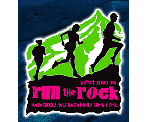 KMXT’s Run the Rock logo on RaceRaves