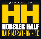 Hobbler Half Marathon & 5K logo on RaceRaves