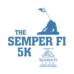 Semper Fi 5K logo on RaceRaves