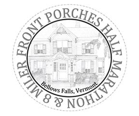 Front Porches Half Marathon logo on RaceRaves