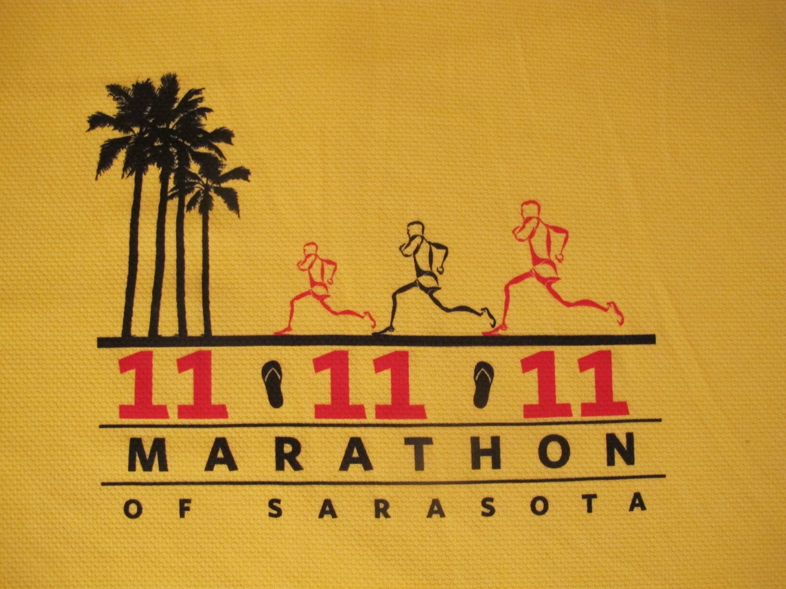 11-11-11 Marathon of Sarasota logo on RaceRaves