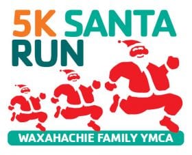 Waxahachie YMCA Santa Run logo on RaceRaves