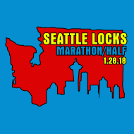 Seattle Locks Marathon & Half Marathon logo on RaceRaves