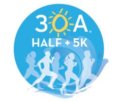 30A Half Marathon & 5K logo on RaceRaves