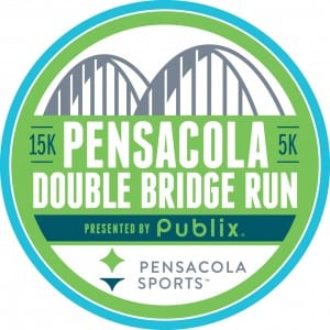 Pensacola Double Bridge Run logo on RaceRaves