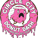 Circle City Donut Dash logo on RaceRaves