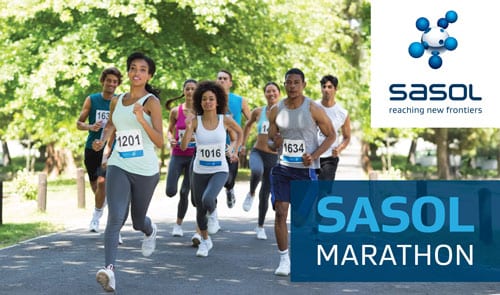 Sasol Secunda Marathon logo on RaceRaves