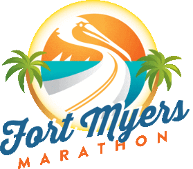 Fort Myers Marathon logo on RaceRaves
