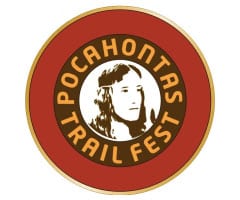 Pocahontas Trail Festival logo on RaceRaves