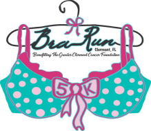 Bra Run 5K logo on RaceRaves