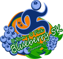 Clermont Clay U-Run U-Pick Blueberry 5K logo on RaceRaves
