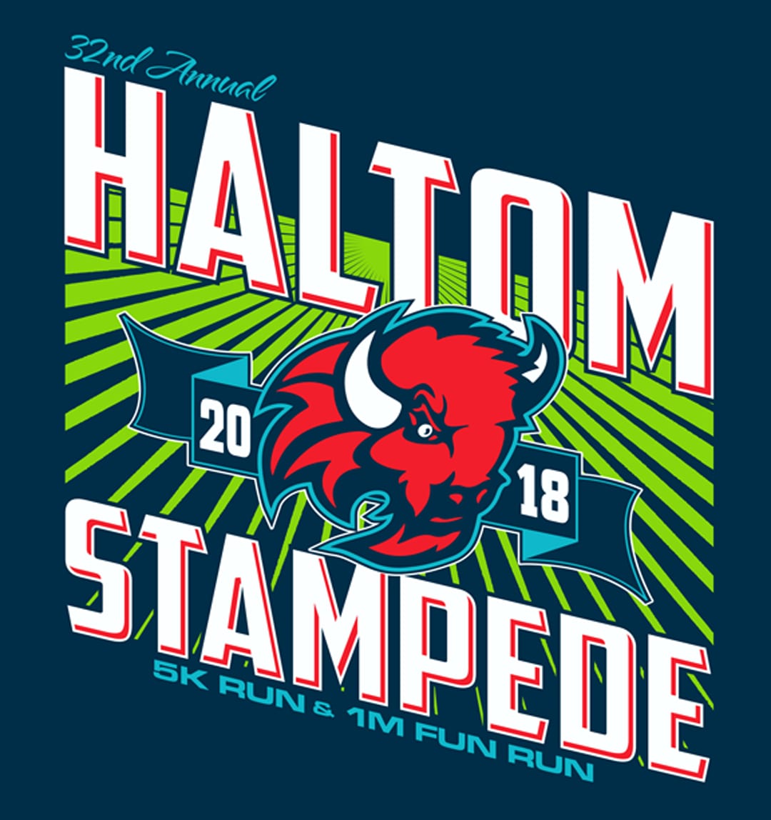 Haltom Stampede logo on RaceRaves