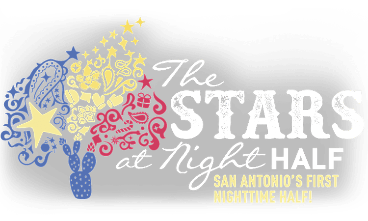 Stars at Night Half San Antonio logo on RaceRaves