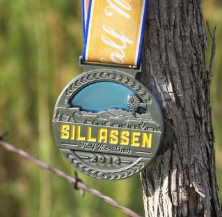 Sillassen Half Marathon logo on RaceRaves