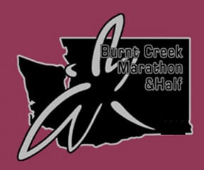 Burnt Creek Marathon & Half Marathon logo on RaceRaves