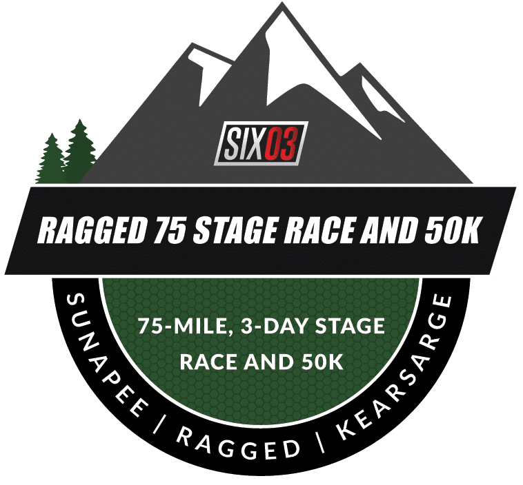 Ragged 75 Stage Race and 50K logo on RaceRaves