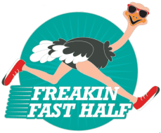Freakin Fast Half Marathon logo on RaceRaves