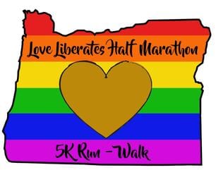 Love Liberates Half Marathon & 5K logo on RaceRaves