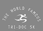 The World Famous Tri Doc 5K & 10K logo on RaceRaves