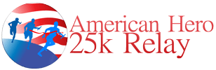 American Hero 25K Relay logo on RaceRaves