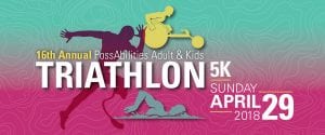 PossAbilities Triathlon & 5K logo on RaceRaves