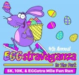 Easter EGGstravaganza in the Park 5K & 10K logo on RaceRaves