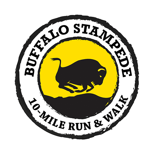 Buffalo Stampede 10-Mile Run & Walk logo on RaceRaves