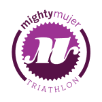 Mighty Mujer Triathlon logo on RaceRaves