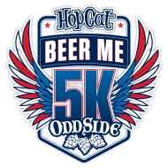 HopCat Beer Me! 5K logo on RaceRaves
