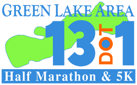 Green Lake Area Half Marathon and 5K logo on RaceRaves