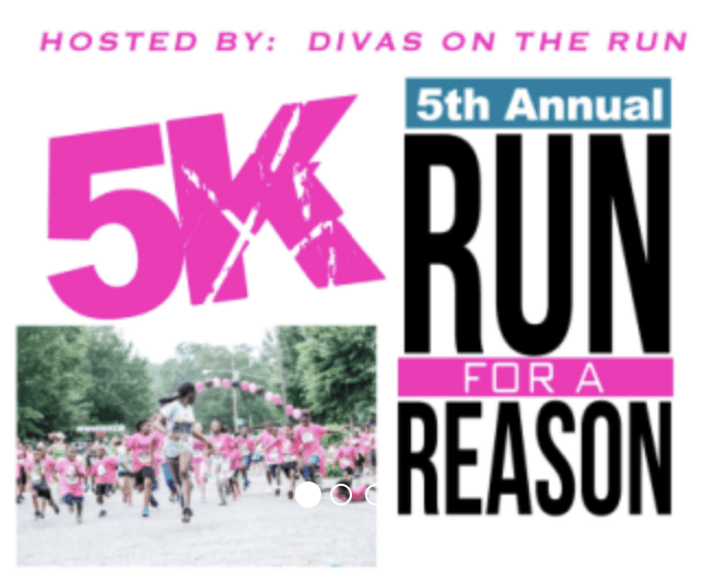Run for a Reason 5K logo on RaceRaves