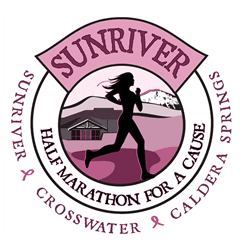 Sunriver Half Marathon for a Cause logo on RaceRaves