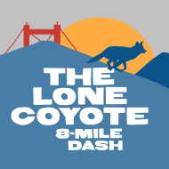 Lone Coyote 8 Mile Dash logo on RaceRaves