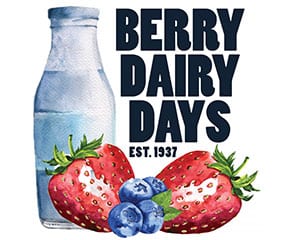 Berry Dairy Days Run logo on RaceRaves