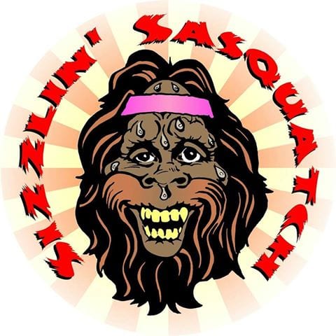 Sizzlin’ Sasquatch logo on RaceRaves
