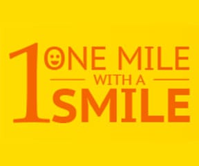 One Mile With a Smile 12 Hour Endurance Run logo on RaceRaves